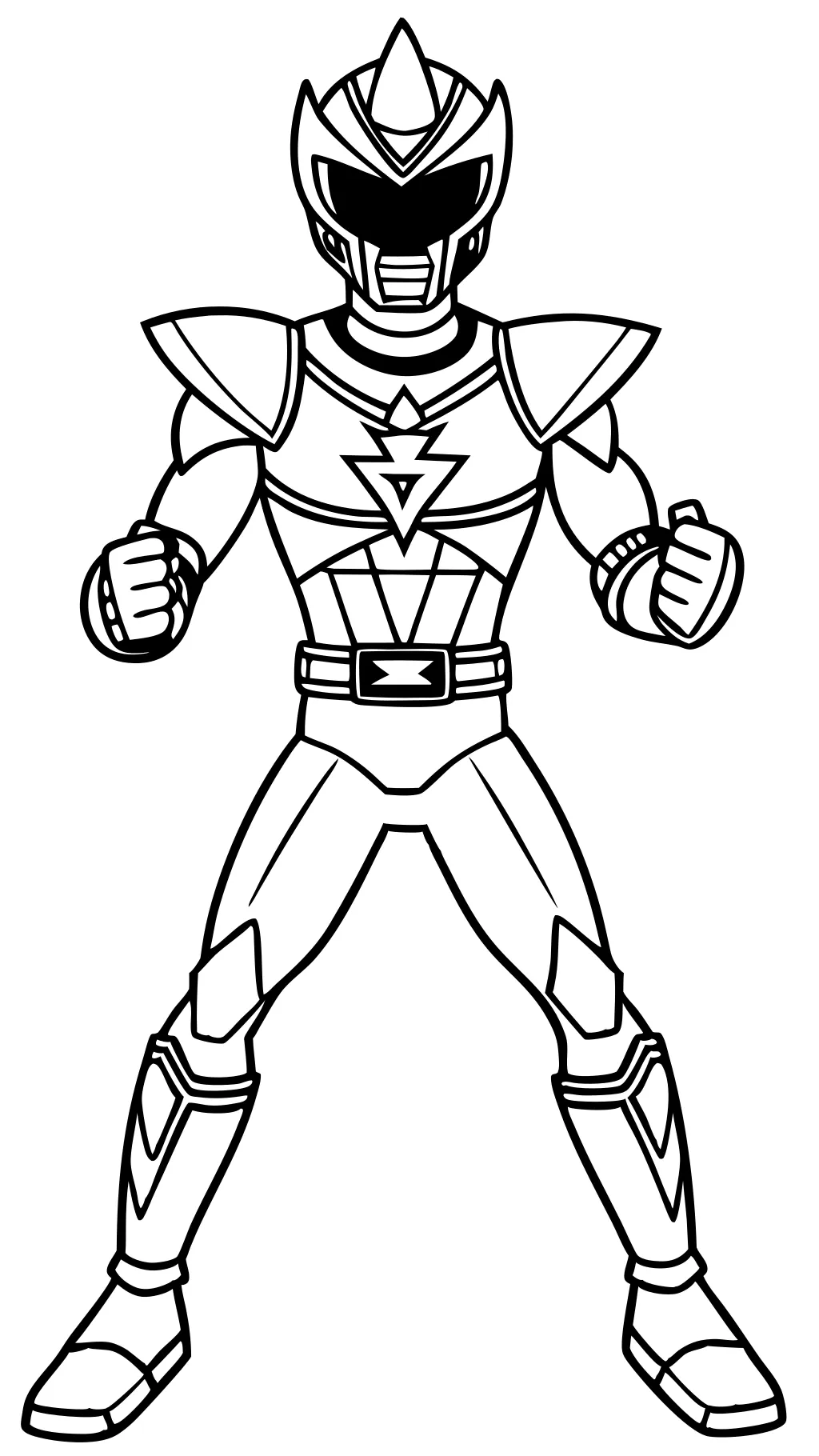 coloring pages power rangers